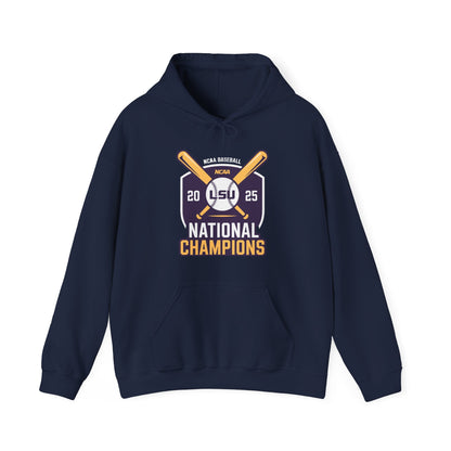 LSU Baseball 2025 National Champions Logo Hoodie