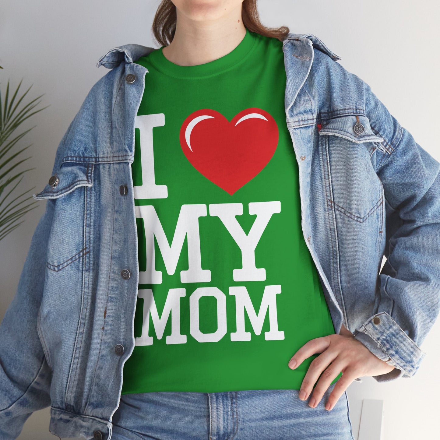 I Love My Mom Mothers Day from Daughter or Son T-Shirt