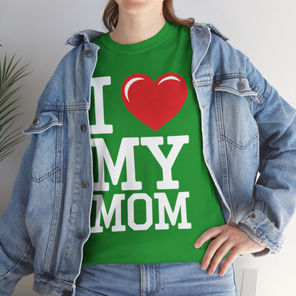 I Love My Mom Mothers Day from Daughter or Son T-Shirt