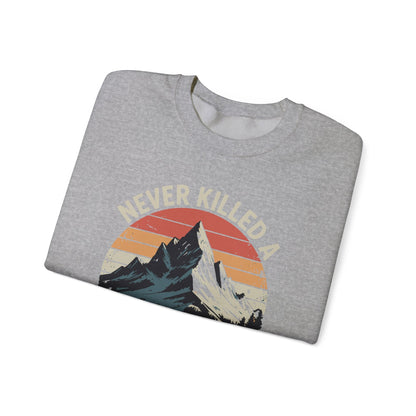 Never Killed A Mountain Lion But I've Choked A Cougar Sweatshirt