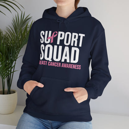 Breast Cancer Shirts Support Squad Breast Cancer Awareness Hoodie