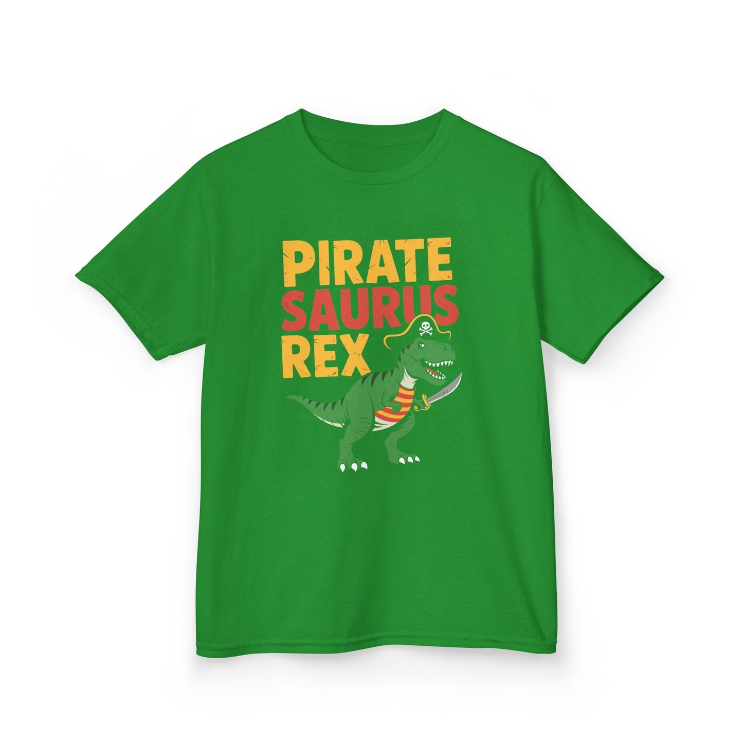 Pirate Saurus T-Rex Dinosaur Funny Halloween Costume Boys T-Shirt