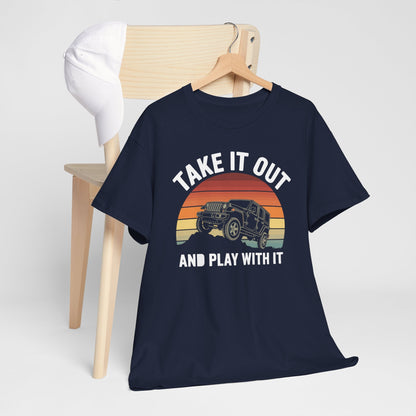 Catch Some Rays Vintage Retro Take It Out And Play T-Shirt