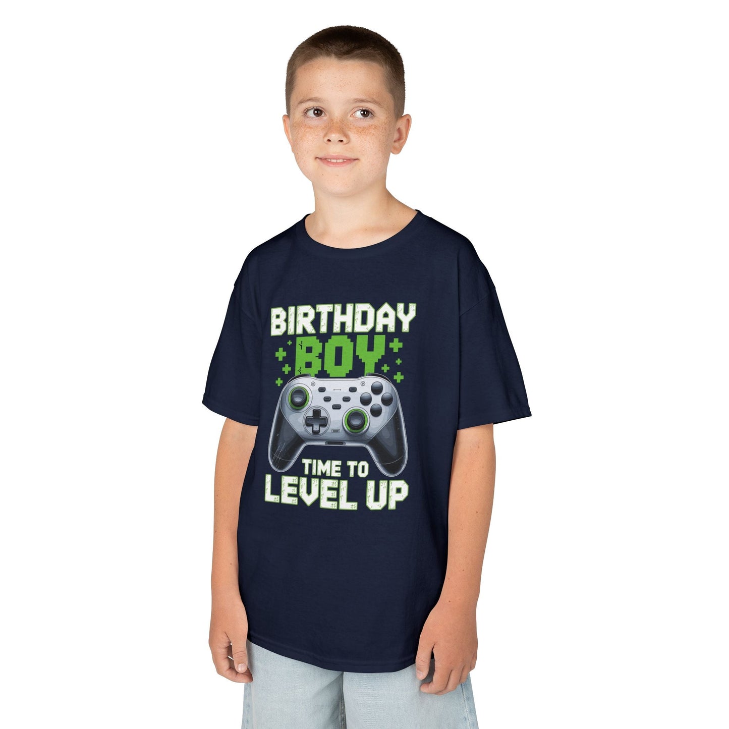 Level Up Birthday Boy Video Game T-shirt