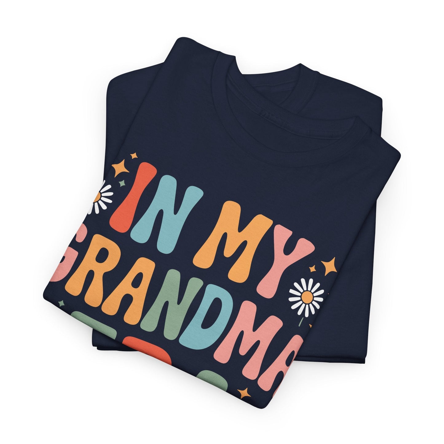 In My Grandma Era Funny Sarcastic Groovy Retro Mothers Day T-Shirt