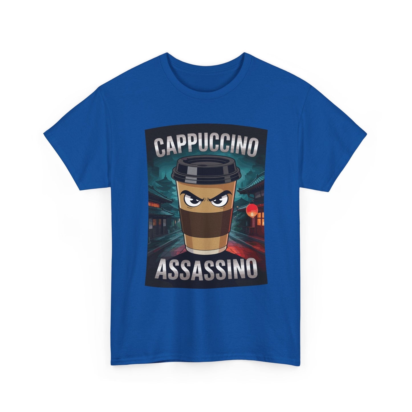 Cappuccino Assassino Coffee Lovers Italian Brainrot Meme T-Shirt