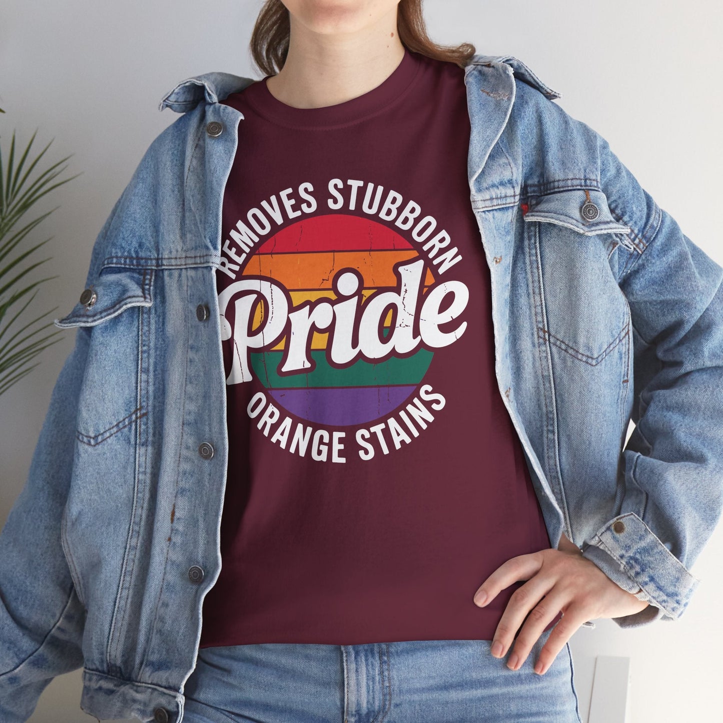 Resist Trump Remove Stubborn Orange Stains Pride Month LGBTQ T-Shirt