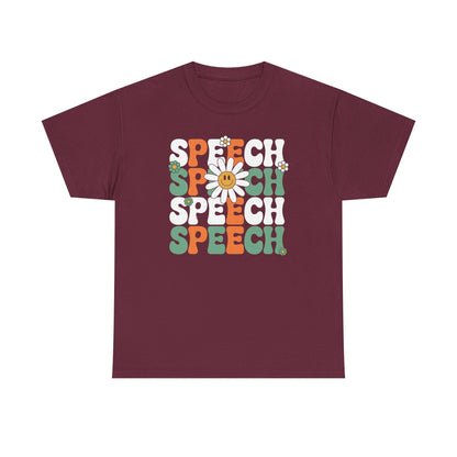 Speech Therapy Retro Speech Language Pathologist Therapist T-Shirt