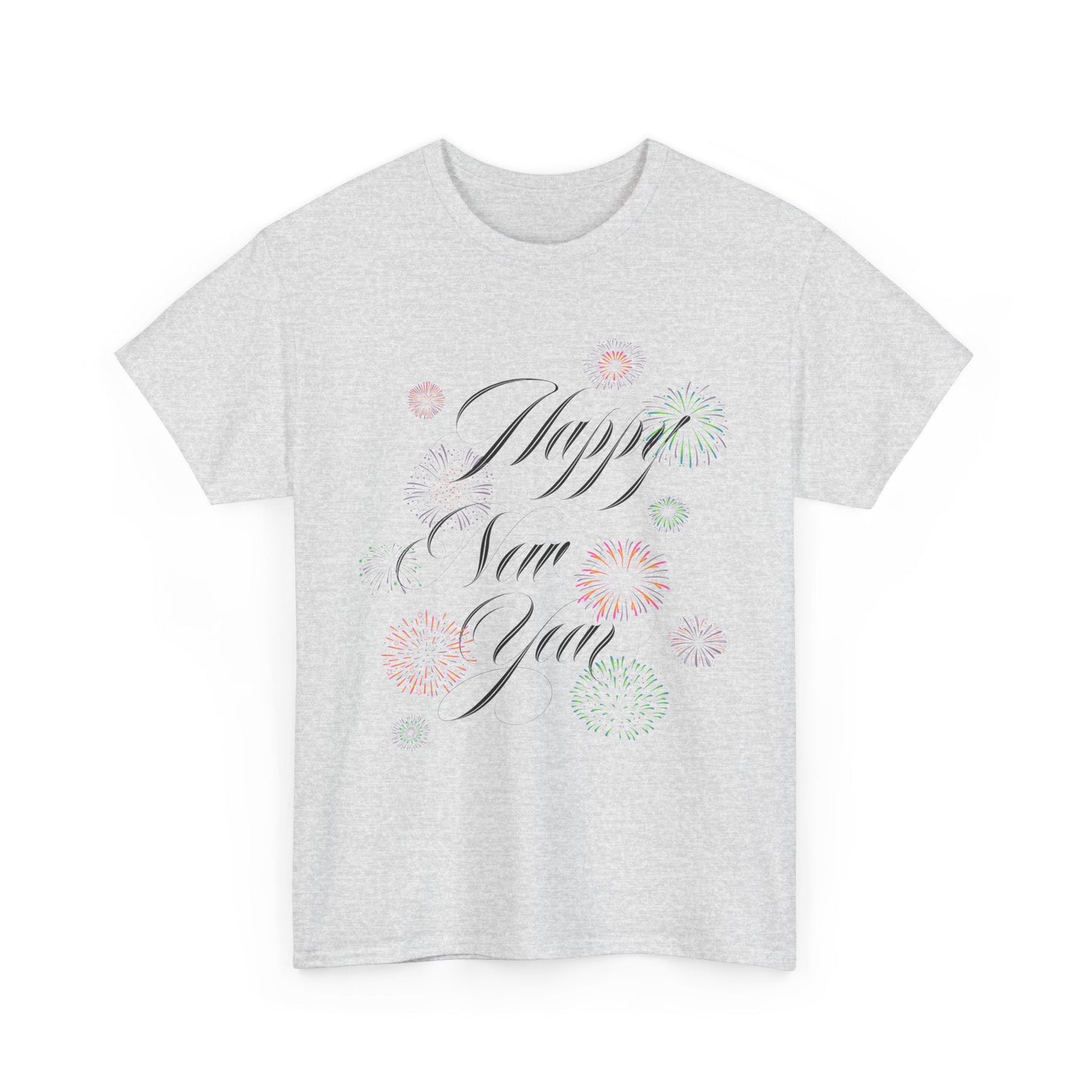 Happy New Year T-Shirt Festive Celebration Tee for Men and Women