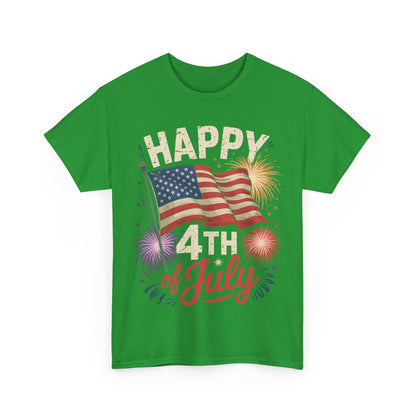 Happy 4th Of July Patriotic American US Flag 4th Of July T-Shirt