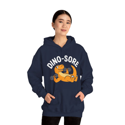 Gym Workout Dino Sore Exercise Fitness Boys Women Men Hoodie