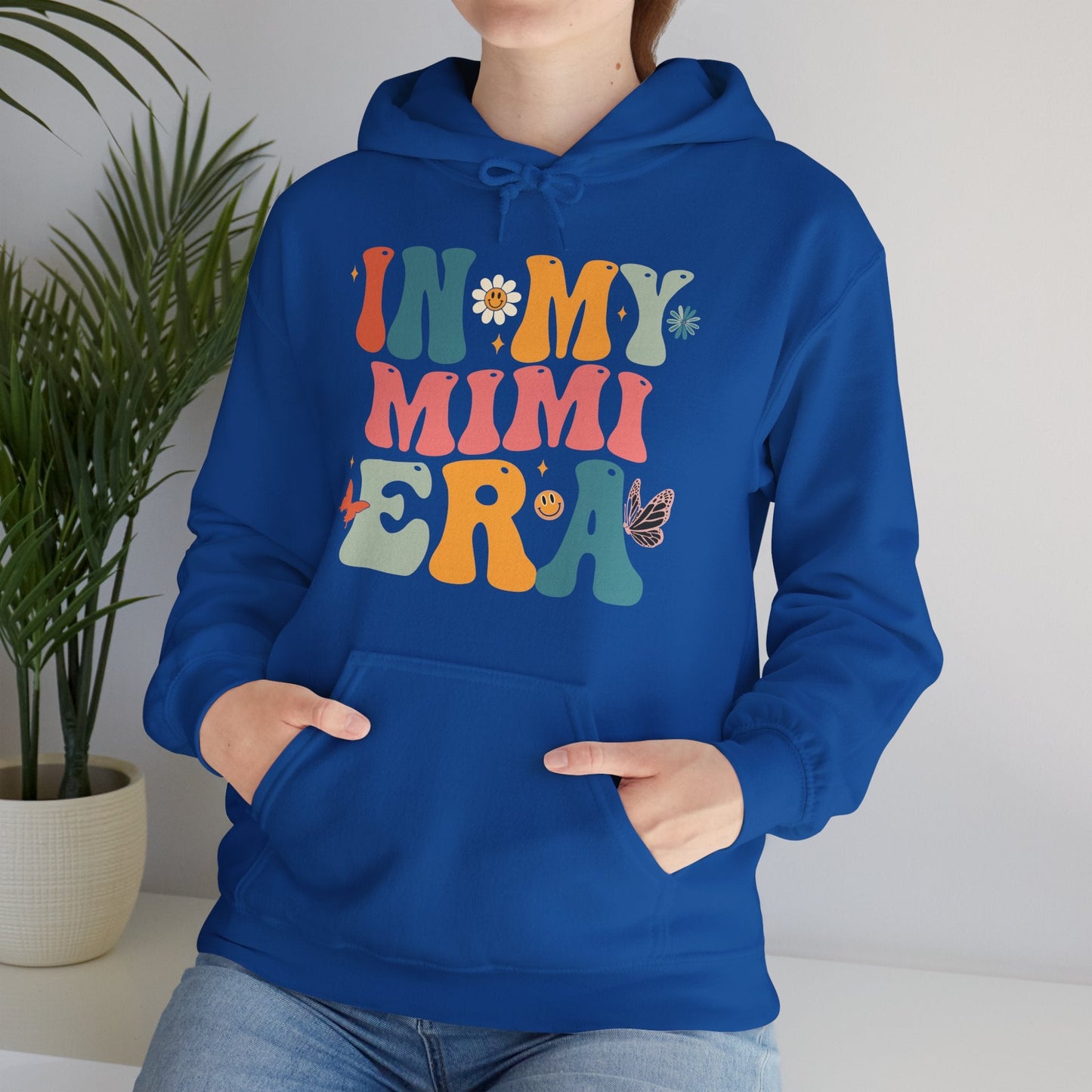 Groovy In My Mimi Era Mom Grandma Mothers Day Day Hoodie