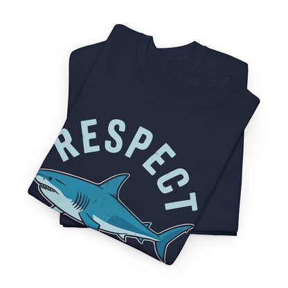 Respect The Locals Shark Ocean Animal Rights Biology Life T-Shirt