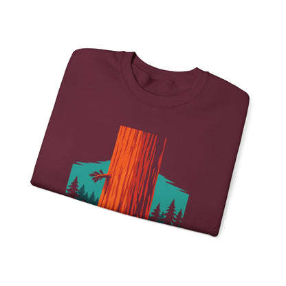 Redwood National Park Est 1968 Forest Tree Nature Sweatshirt
