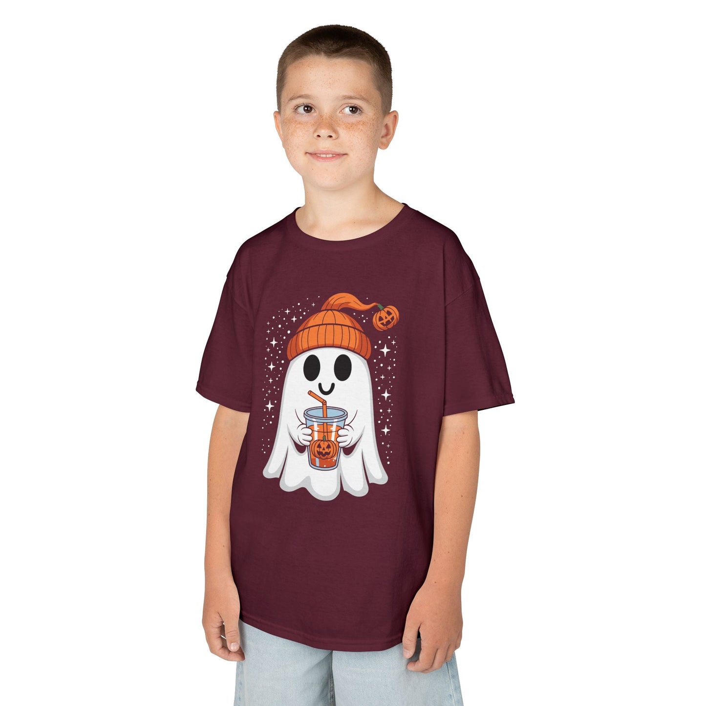 Halloween for Kids Cute Fall Ghost T-Shirt