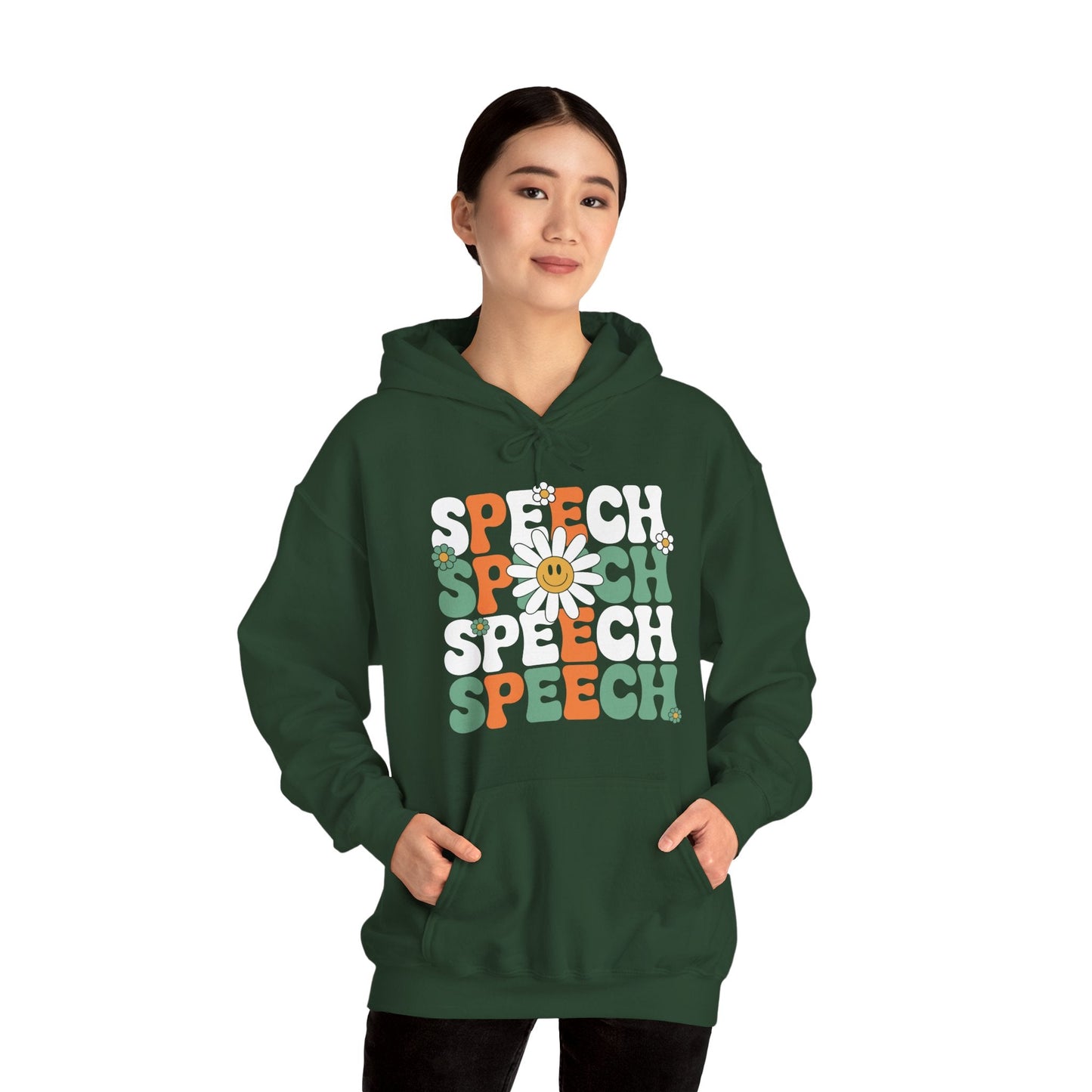Speech Therapy Retro Speech Language Pathologist Therapist Hoodie