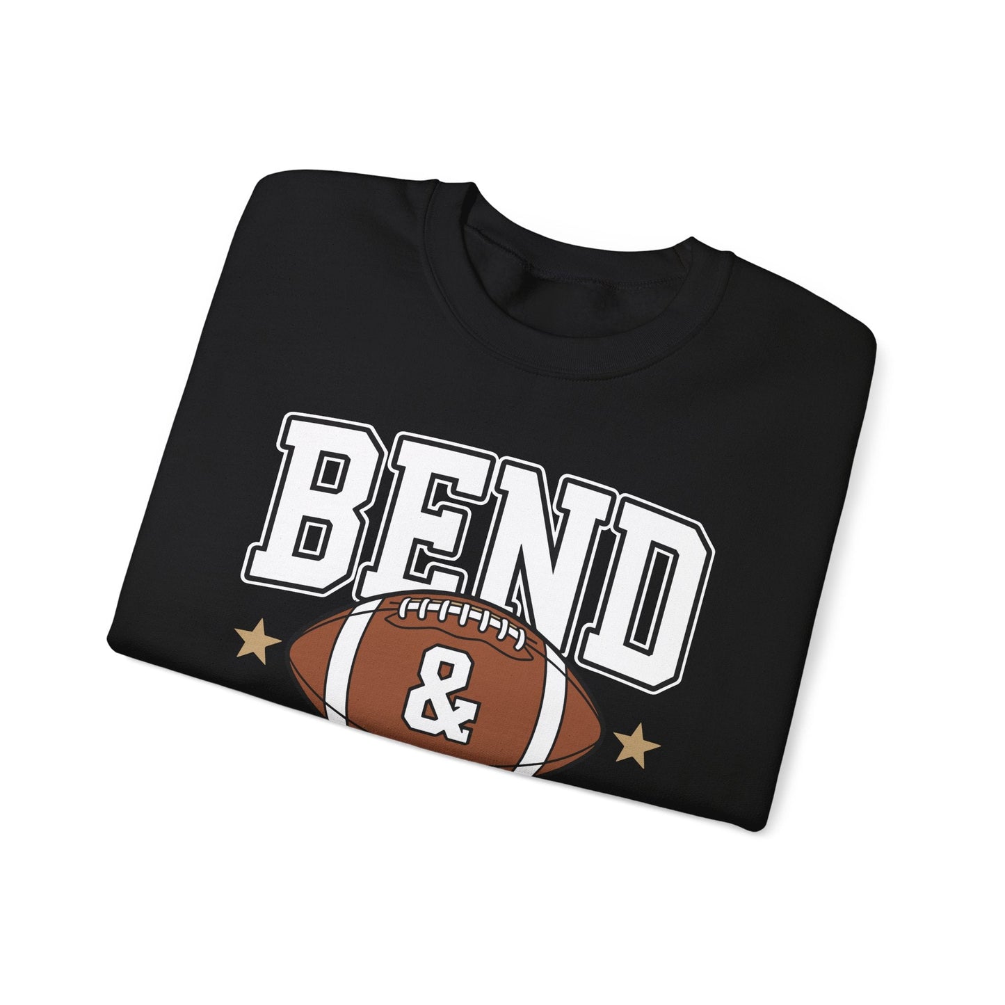 Funny Game Day Touchdown Season Cute Bend and Snap Football Sweatshirt