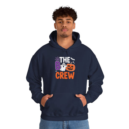 Halloween The Boo Crew Cute Ghost Spooky Family Matching Hoodie