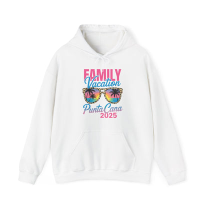 Family Vacation Punta Cana 2025 Matching Holiday Summer Hoodie