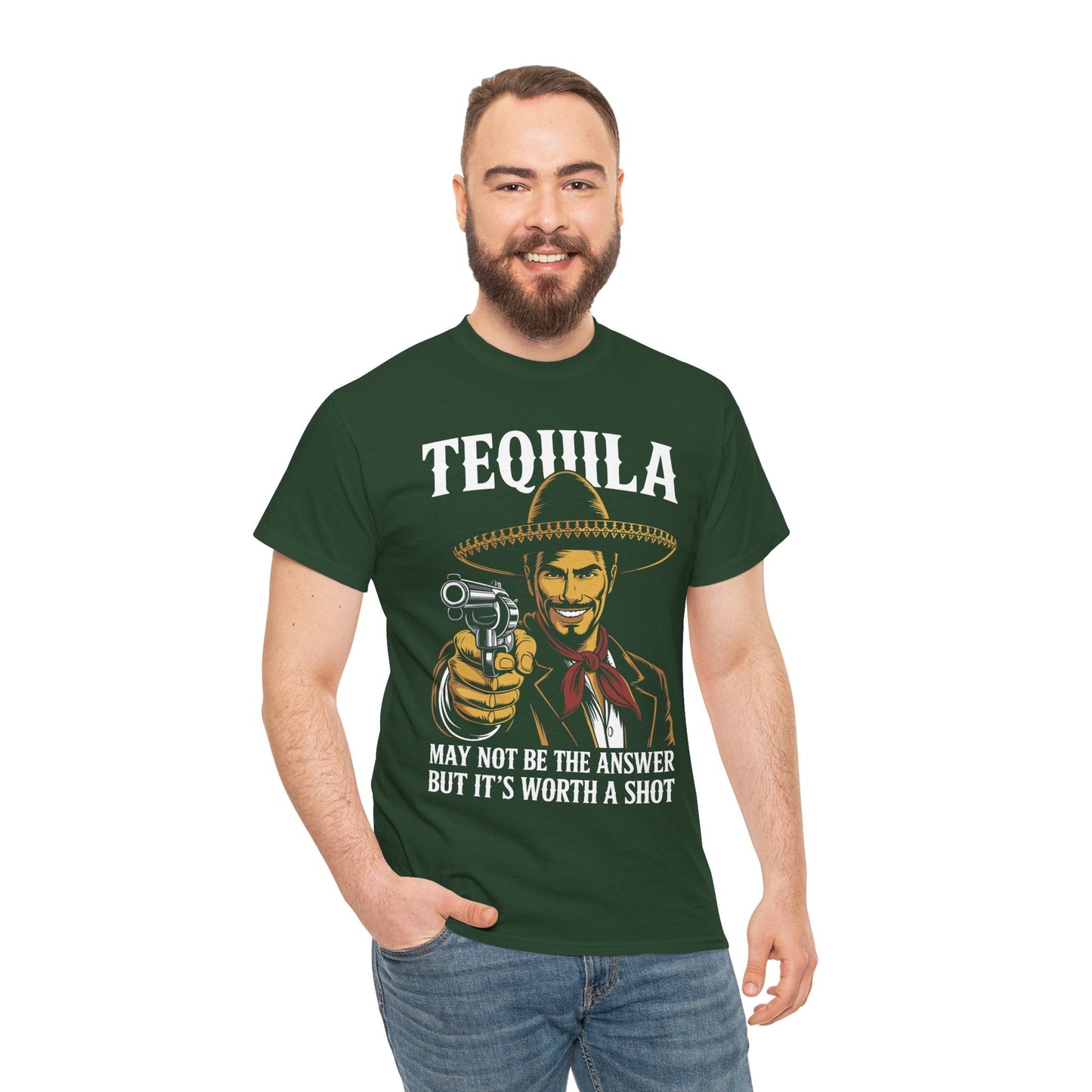 Tequila May Not Be The Answer But It's Worth A Shot T-Shirt