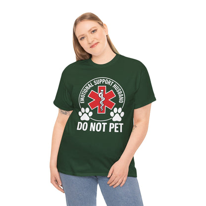 Emotional Support Husband Do Not Pet T-Shirt