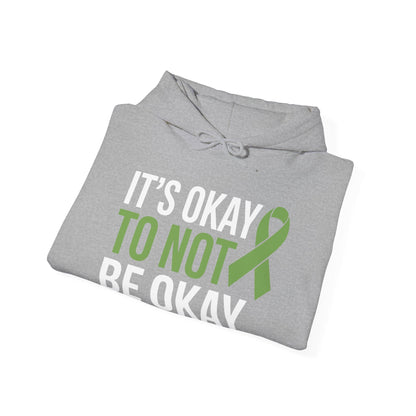 Its Okay To Not Be Okay Mental Health Awareness Ribbon Hoodie