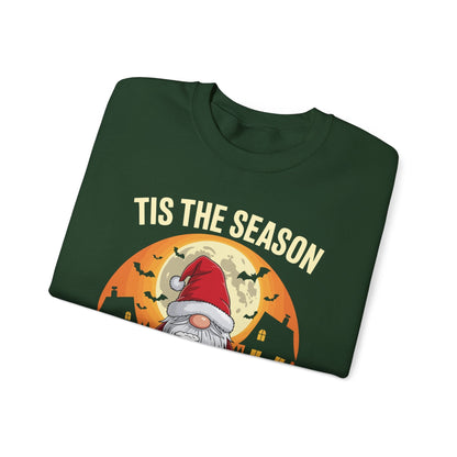 Happy Hallothanksmas Halloween Thanksgiving Merry Christmas Sweatshirt