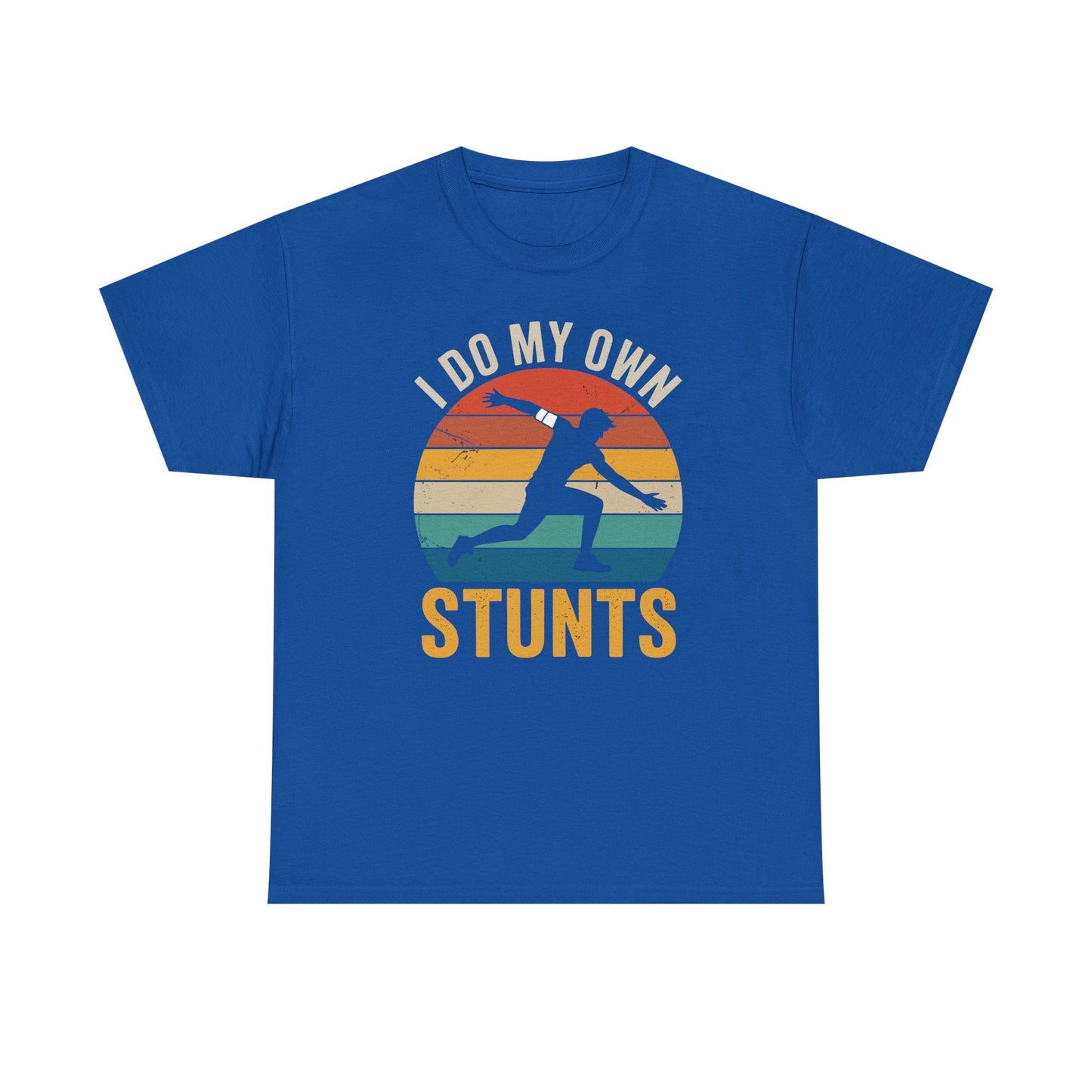 Funny I Do All My Own Stunts Broken Bones T-Shirt