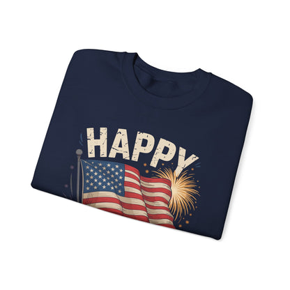 Happy 4th Of July Patriotic American US Flag 4th Of July Sweatshirt