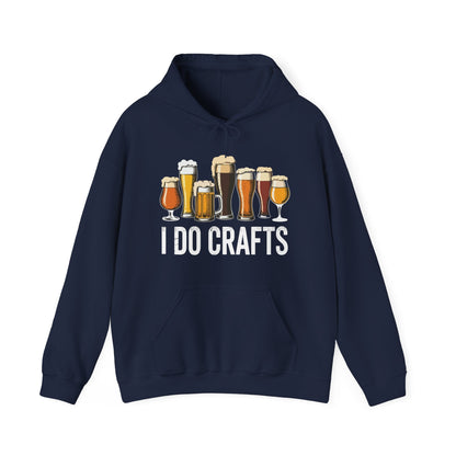 Craft Beer Vintage I Do Crafts Home Brew Art Hoodie