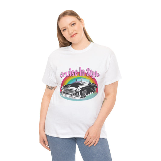 Cruise In Style Car Lovers T-Shirt For Men Women
