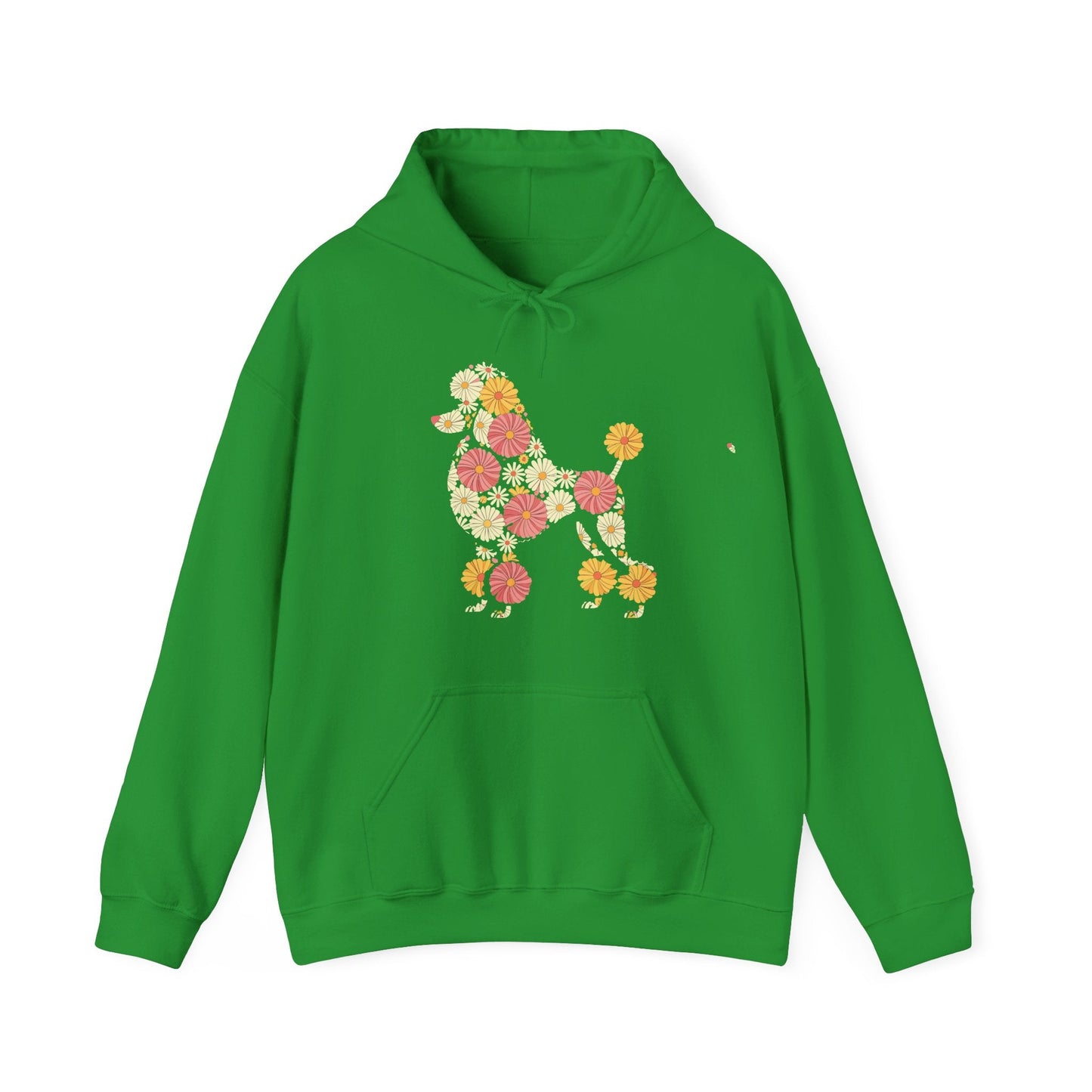 Funny Floral FLower Poodle Mom Grandma Womens Mothers Day Hoodie