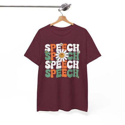 Speech Therapy Retro Speech Language Pathologist Therapist T-Shirt