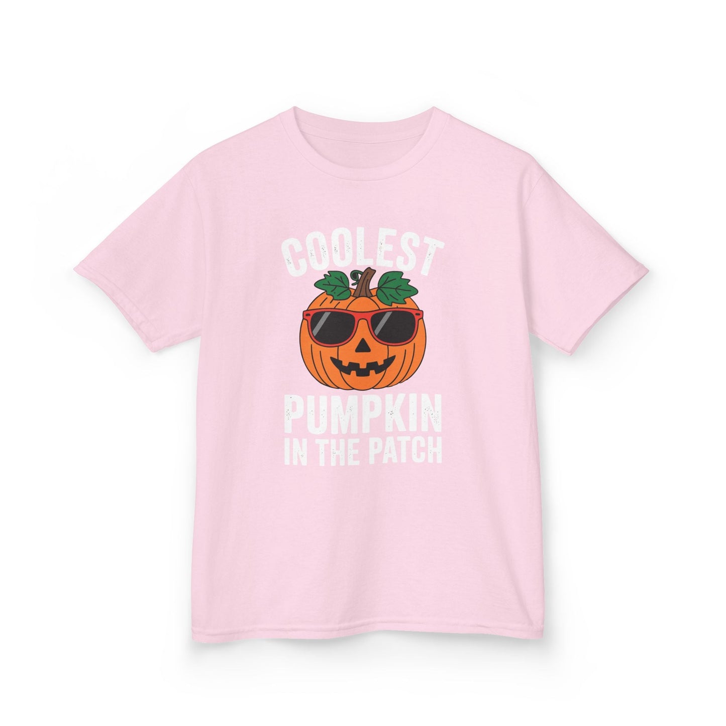 Kids Coolest Pumpkin In The Patch Halloween For Boys Girls T-Shirt