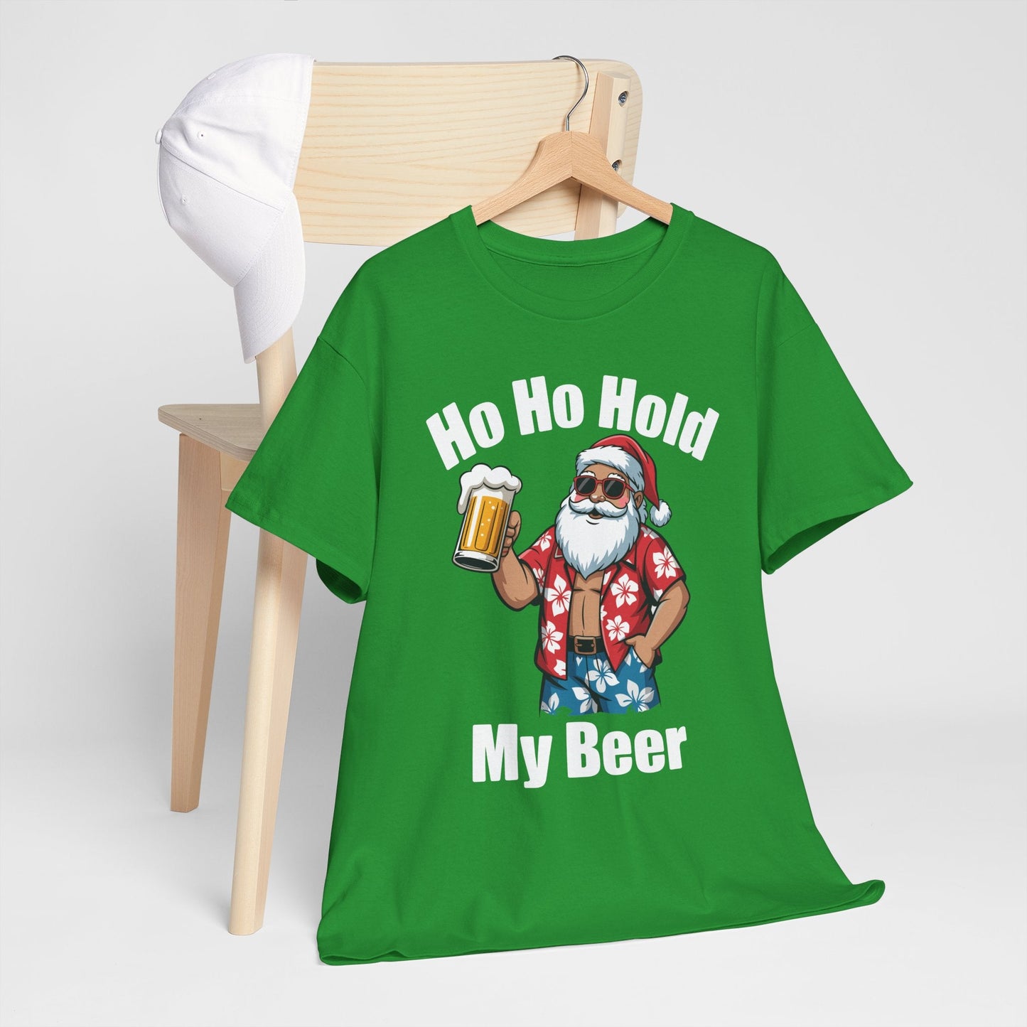 Funny Santa With Sunglasses And Beer Christmas in July T-Shirt