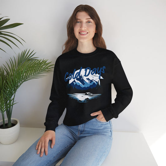 Cold Days Club Retro Aesthetic Sweatshirt