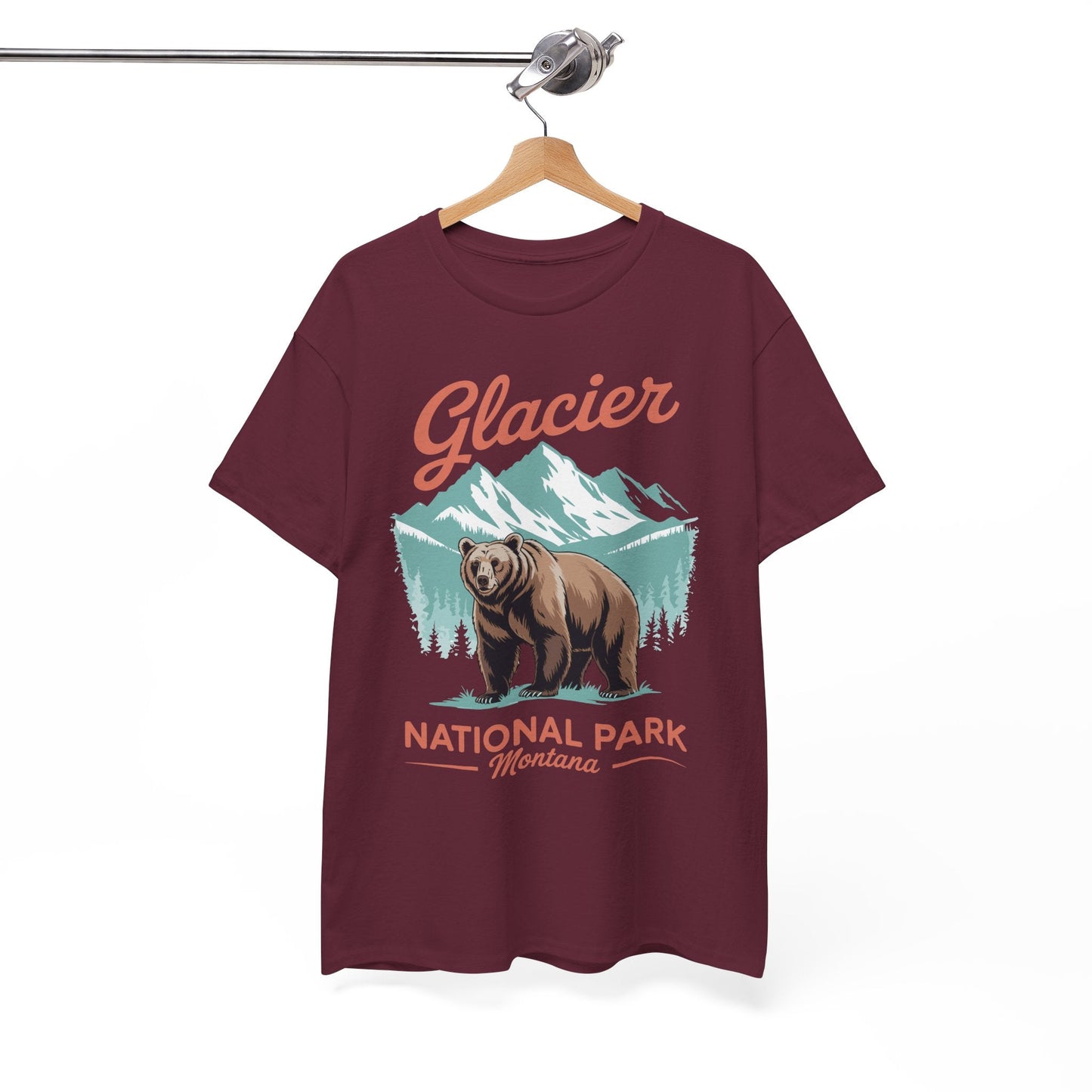 Glacier National Park retro T-Shirt