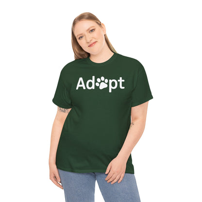 Adopt A Shelter Pet Cat Dog Adoption Animal Rescue T-Shirt