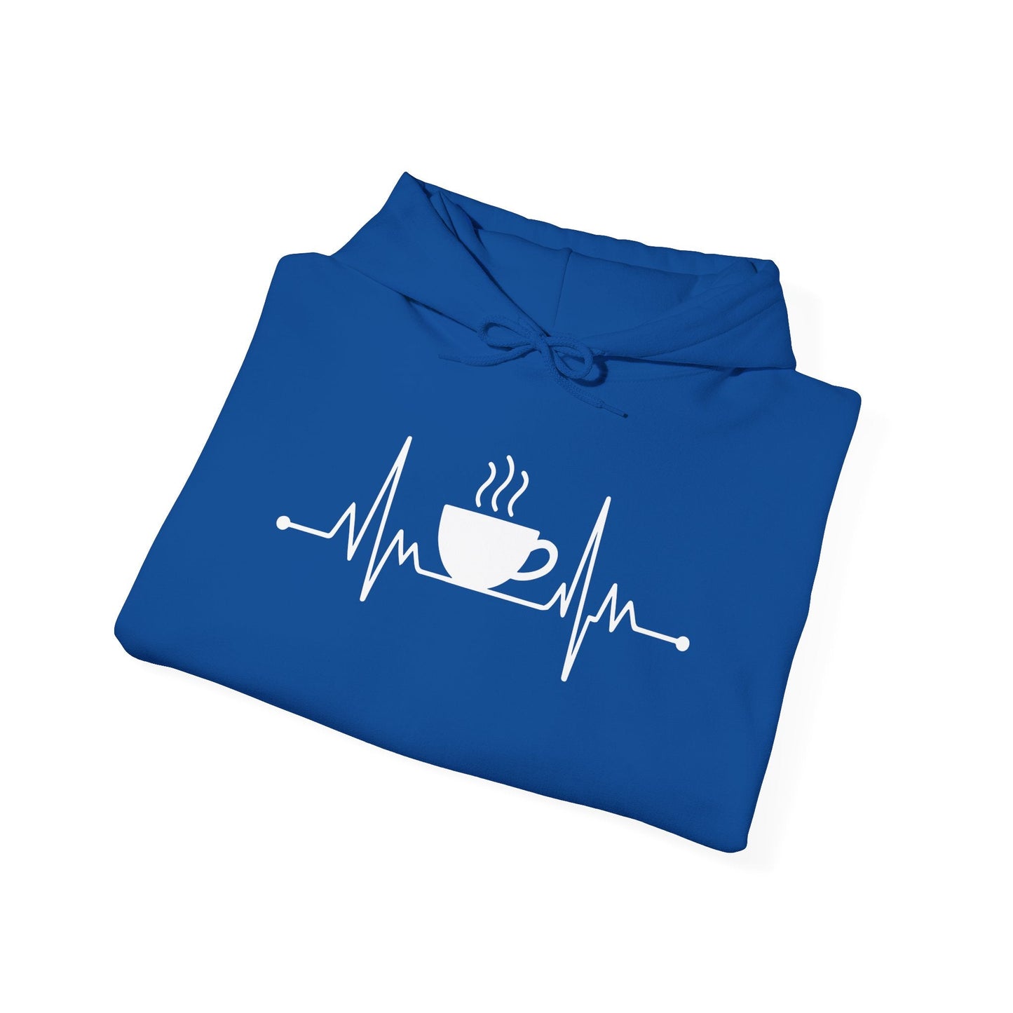 Coffee Heartbeat Drinking Coffee Hoodie