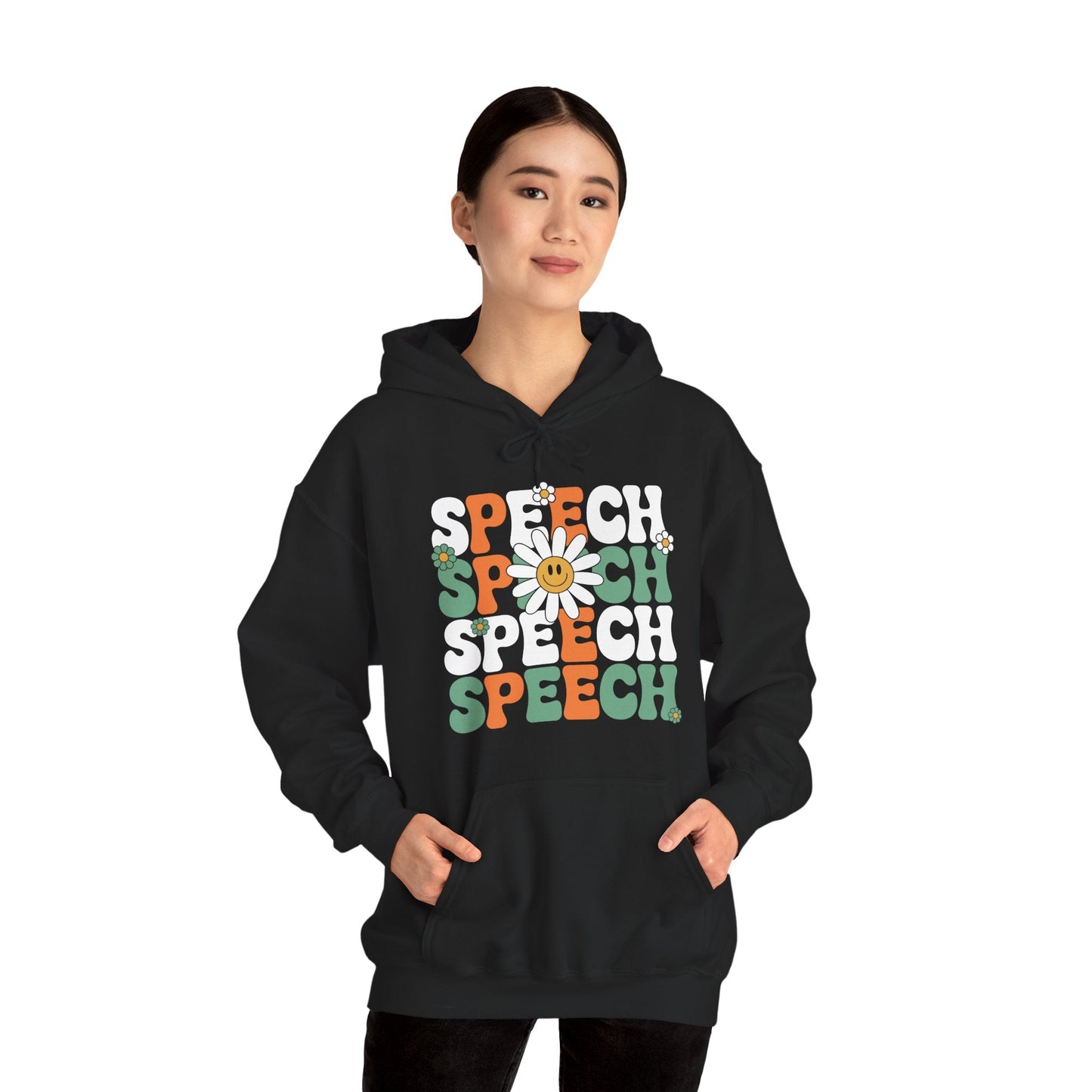 Speech Therapy Retro Speech Language Pathologist Therapist Hoodie