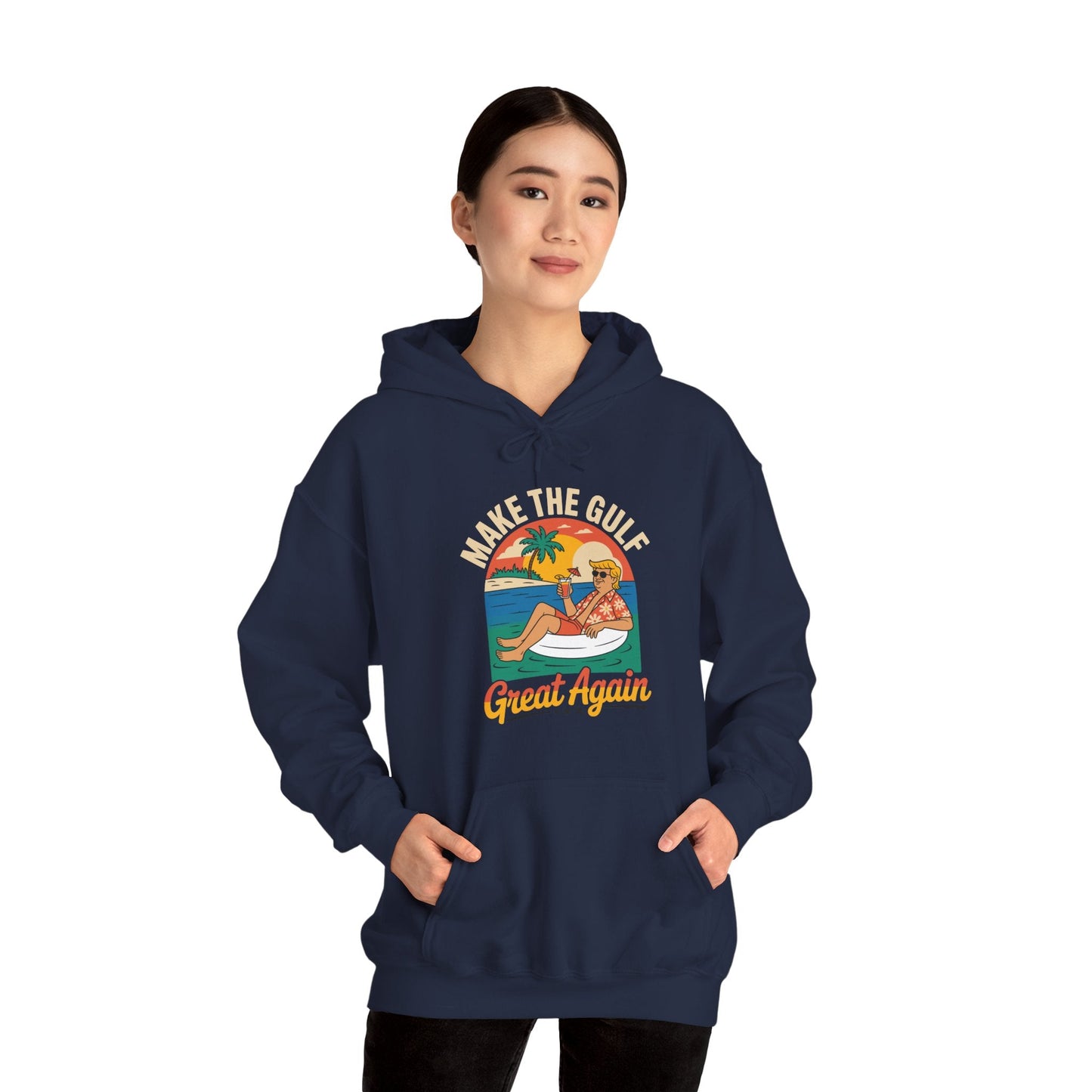 Funny Trump Make The Gulf Great Again Hoodie