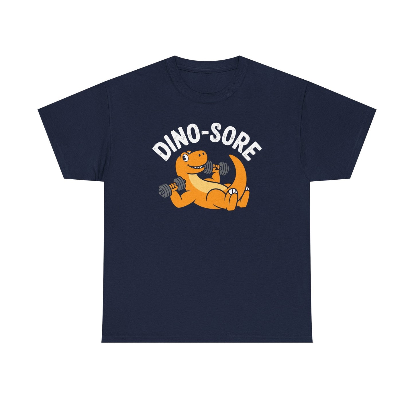 Gym Workout Dino Sore Exercise Fitness Boys Women Men T-Shirt