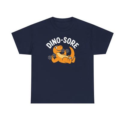 Gym Workout Dino Sore Exercise Fitness Boys Women Men T-Shirt