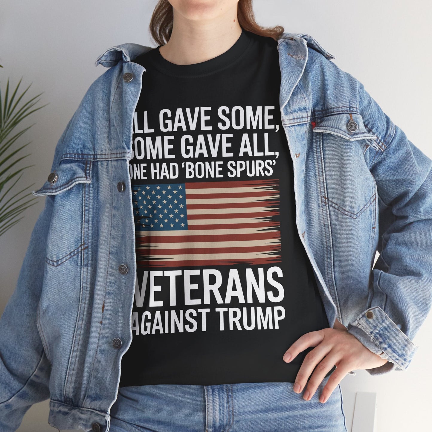 Veterans Against Trump Anti Trump Political Protest T-Shirt