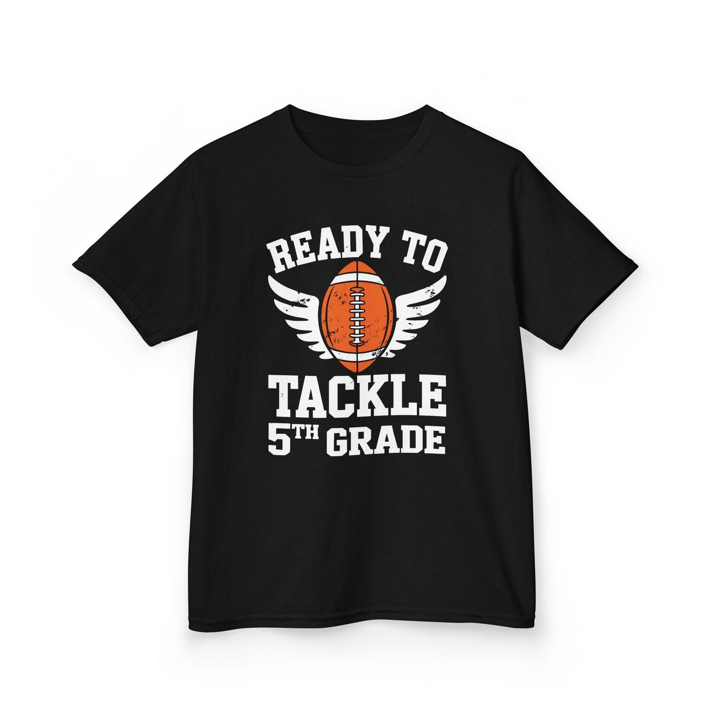 Ready To Tackle 5th Grade Football First Day Sport Kids T-Shirt