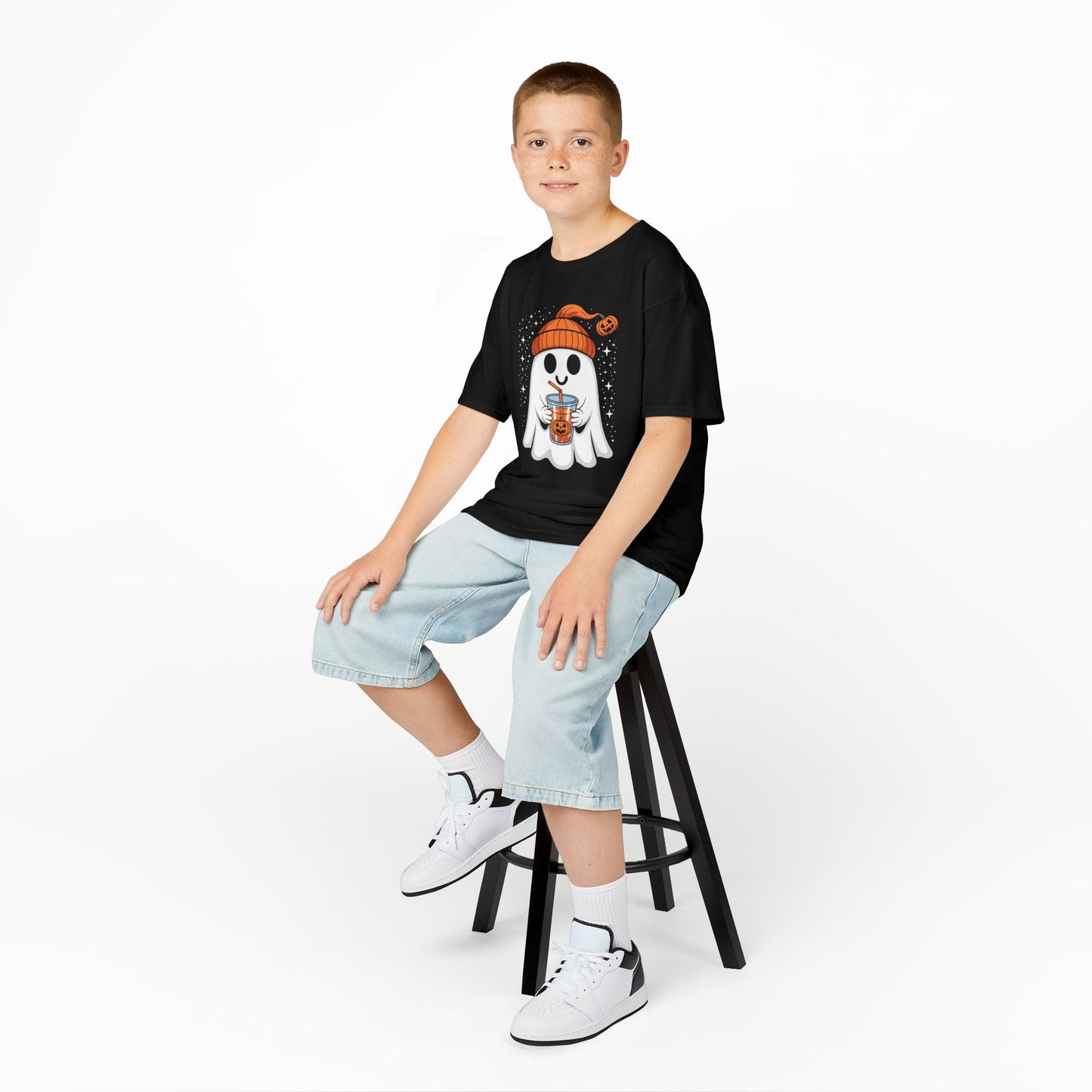Halloween for Kids Cute Fall Ghost T-Shirt