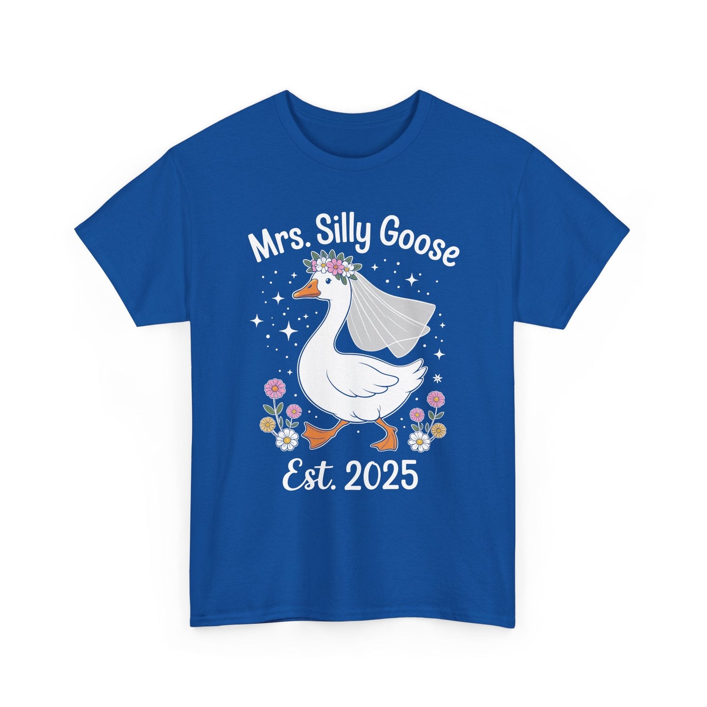 Mrs. Silly Goose Couple Matching Wedding Funny Bride to Be T-Shirt