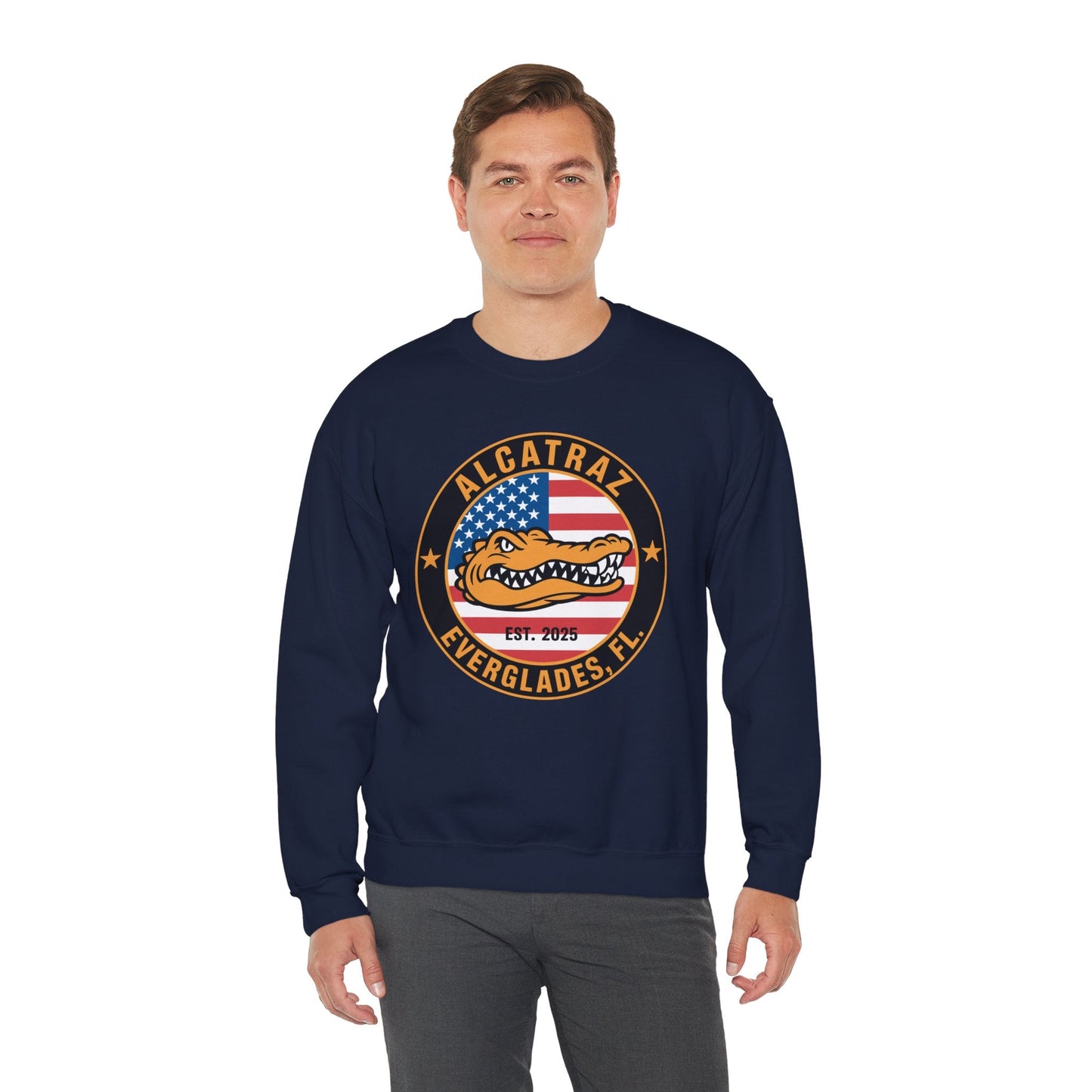 Retro Alcatraz Everglades FL EST 2025 Sweatshirt