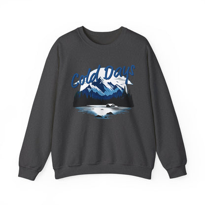 Cold Days Club Retro Aesthetic Sweatshirt