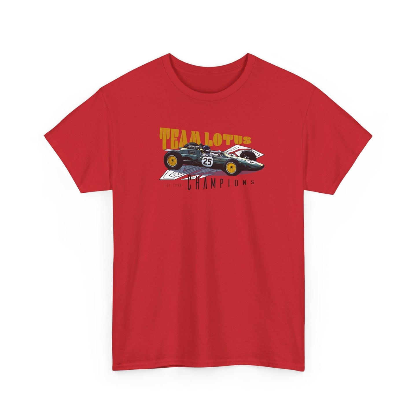 Team Lotus Champion Car T-Shirt Celebrate Racing Legacy and Speed